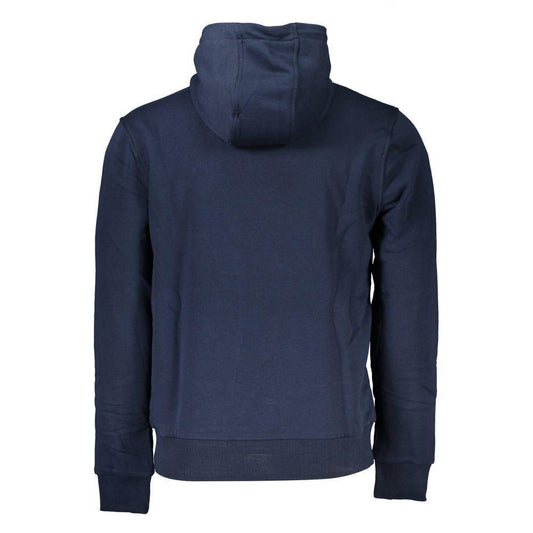 Cavalli Class Blue Cotton Sweater