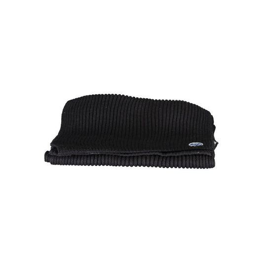 North Sails Black Cotton Scarf NO-23396