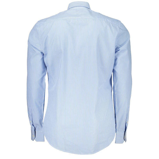 Harmont & Blaine Blue Cotton Shirt