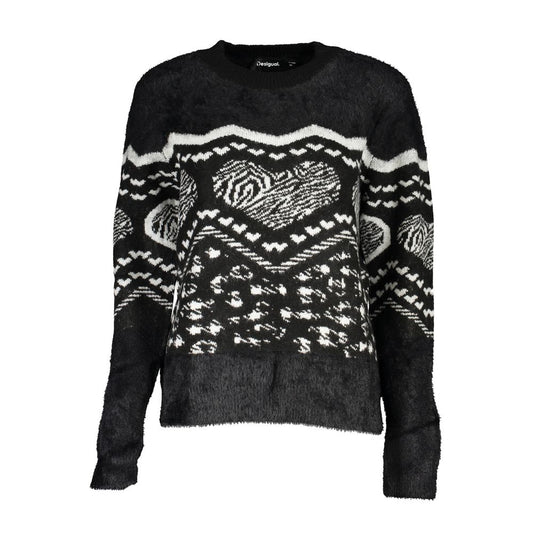 Desigual Black Polyester Sweater