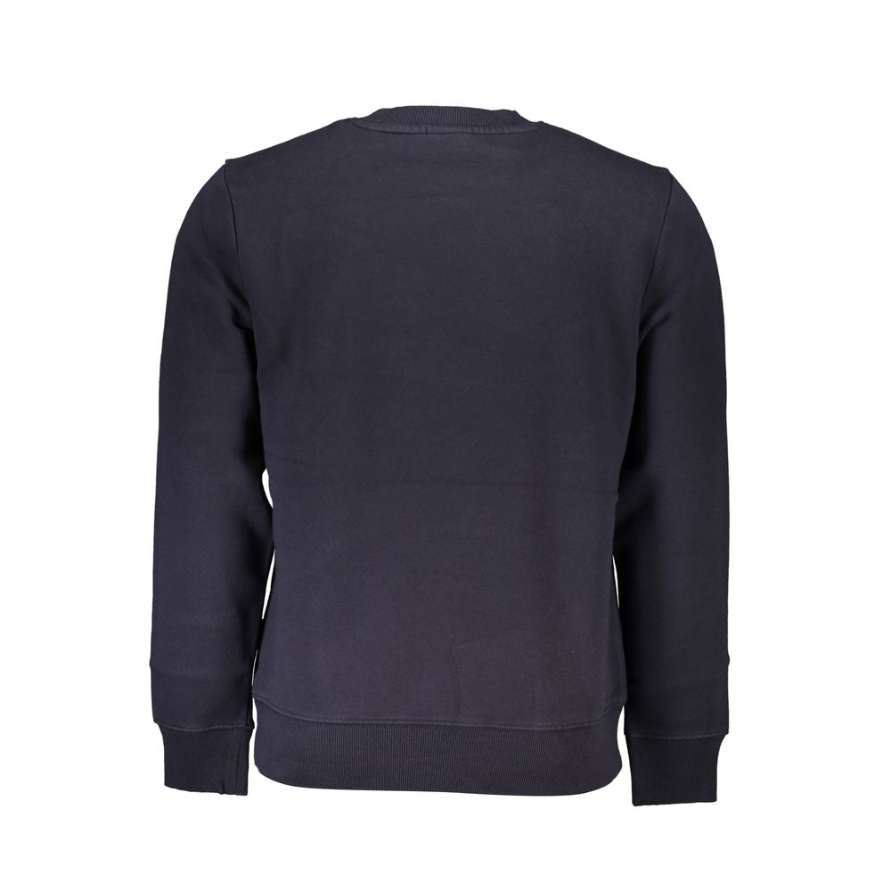 Napapijri Blue Cotton Sweater NA-25285-XS