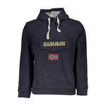 Napapijri Blue Cotton Sweater NA-25337-S