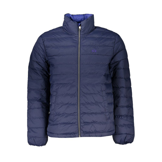 La Martina Blue Polyamide Jacket LA-27020-M