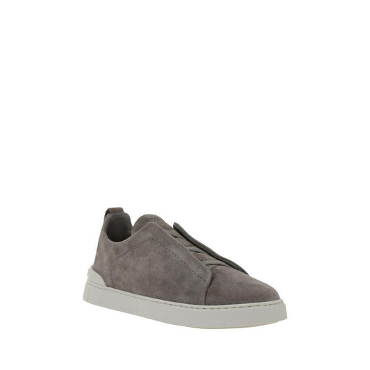 ZEGNA Suede leather Sneakers ZE-LHSOYS4667ZGME-EU43/US10