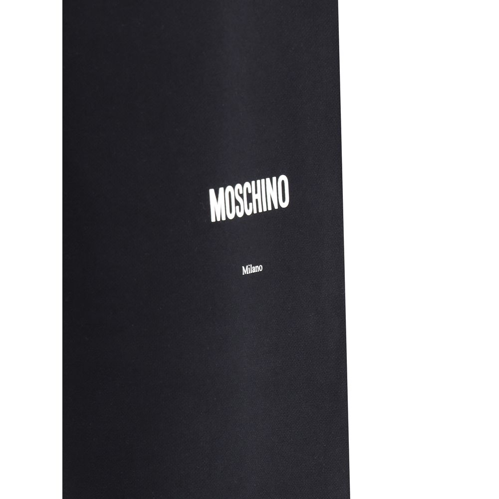 Moschino Black Cotton Joggers (Workout Pants)