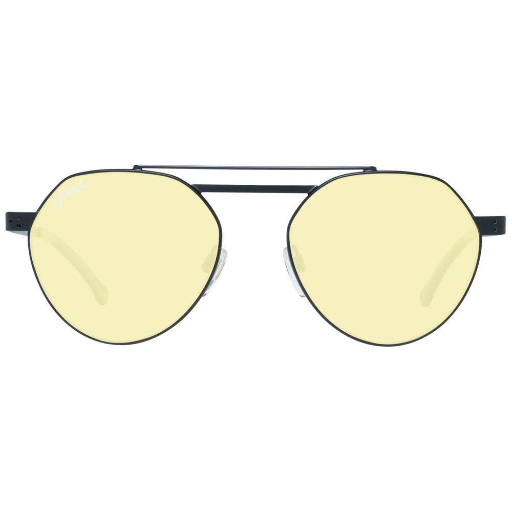 Hally&Son Black Metal Sunglasses HAHS69152S03AC
