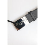Dolce & Gabbana Black Leather Classic Metal Logo Buckle Belt BEL9268-90