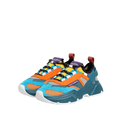 Dolce & Gabbana Multicolor Daymaster Low Top Sneakers Shoes