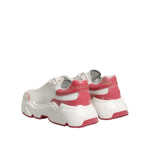 Dolce & Gabbana White Pink Daymaster Low Top Sneakers Shoes LA12738-37