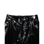 Dolce & Gabbana Black Polyester Mid Waist Men Trouser Pants PAN76626-48