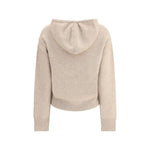 Guest in Residence Cashmere hooded Sweater GU-W30610RMTAUP-S