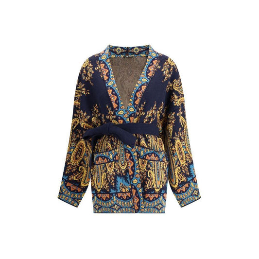 Etro Multicoloured Cardigan 1728,72470364320,Clothing,Etro,M,Multicolor,New with tags,S,Sweaters - Women - Clothing,Women,Women - Clothing ET-WRKP0003AQ204X0887-M
