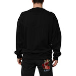Dolce & Gabbana Black Cotton DG Logo Crew Sweatshirt Sweater TSH90785-54