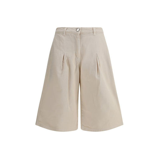 PINKO Cotton Shorts 1728,72470364320,Clothing,Cream,IT38 | S,IT40 | M,New with tags,PINKO,Shorts - Women - Clothing,Women,Women - Clothing PI-105245A2M8C00-IT38 | S