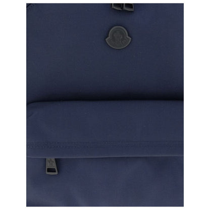 Moncler Blue Nylon Backpack
