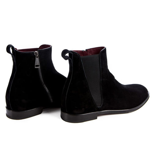 Dolce & Gabbana Black Calfskin Boot DO-13252-EU46/US13