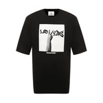 Diego Venturino Black Cotton T-Shirt DI-15876-M