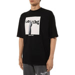 Diego Venturino Black Cotton T-Shirt DI-15876-M