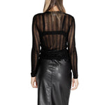 Vila Clothes Black Viscose Sportswear VI-15186300009-IT40|S