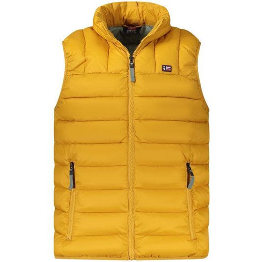 Norway 1963 Yellow Polyamide Men Jacket NO-39345-S