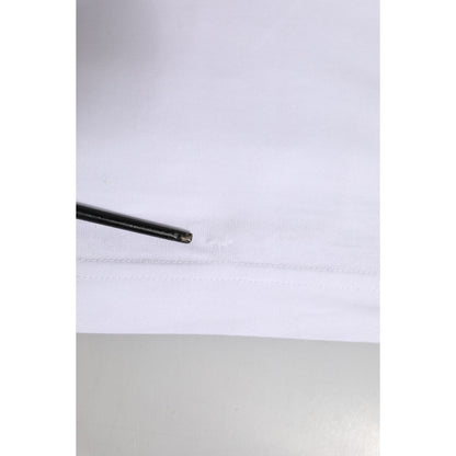 Dolce & Gabbana White Logo Crew Neck Short Sleeves T-shirt