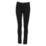 Dolce & Gabbana Black Cotton Skinny Mid Waist Denim Jeans PAN76547-40