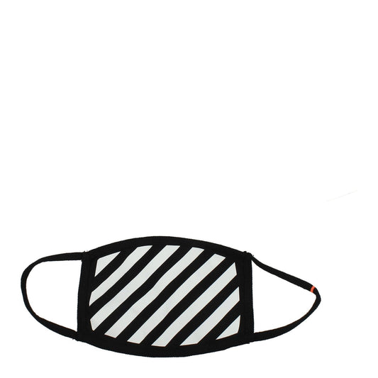 Off-White Black Cotton Facemasks OF8547165962505BT