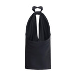 Tom Ford Halterneck Top TO-TS2105FAX1524LB999-IT40 | M