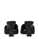 Versace Black Leather Stiletto Heels Sandals VE-15233995931913-EU37/US7