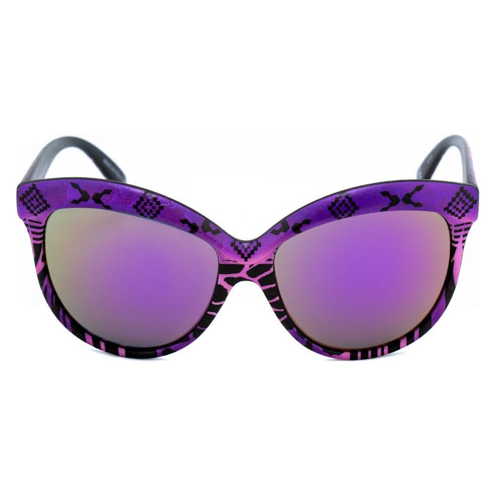 Italia Independent Purple Acetate Sunglasses