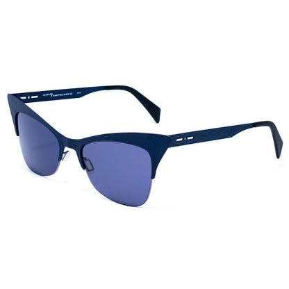Italia Independent Blue Metal Sunglasses