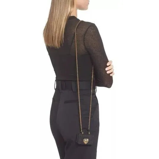 Front view with bag zipped and handles upright.