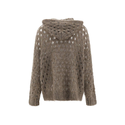 Brunello Cucinelli Perforated wool Cardigan BR-MNA326506COQ76-M