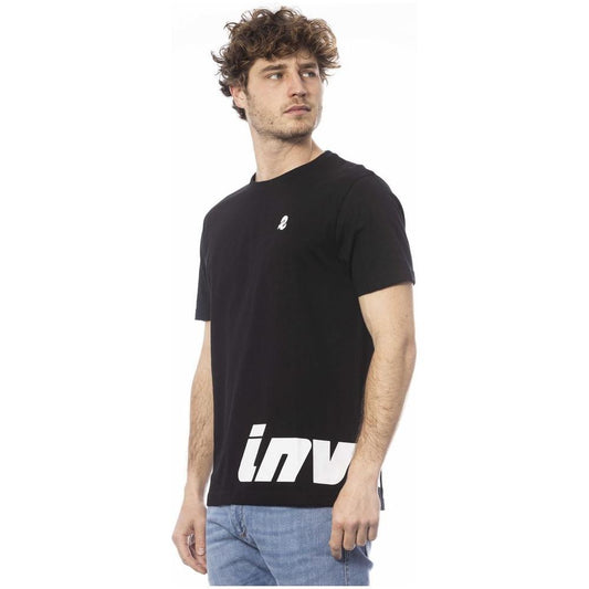 Invicta Black Cotton Men T-Shirt IN-24034-S