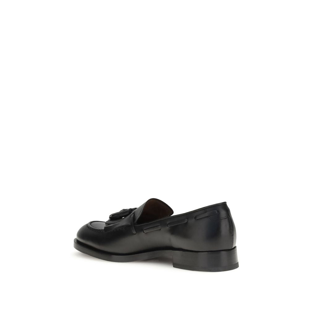 Fratelli Rossetti Leather Loafers with tassels FR-1261941101-EU40/US7