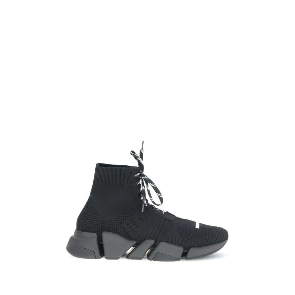Balenciaga Black Polyester Athletic Sneakers