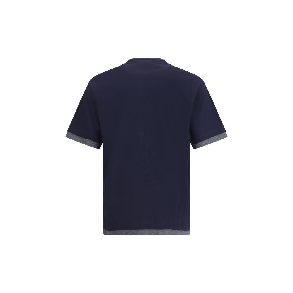 Prada Double layer T-Shirt PR-UJN912SWMO11CDF095J-S