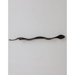 Dolce & Gabbana Black Brass Crystal Spilla Serpente Mens Brooch Pin SMY10790