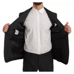 Dolce & Gabbana Slim Fit MARTINI Wool Gray Suit KOS1766-48