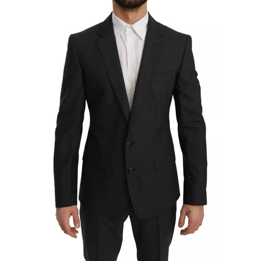 Dolce & Gabbana Slim Fit MARTINI Wool Gray Suit KOS1766-48