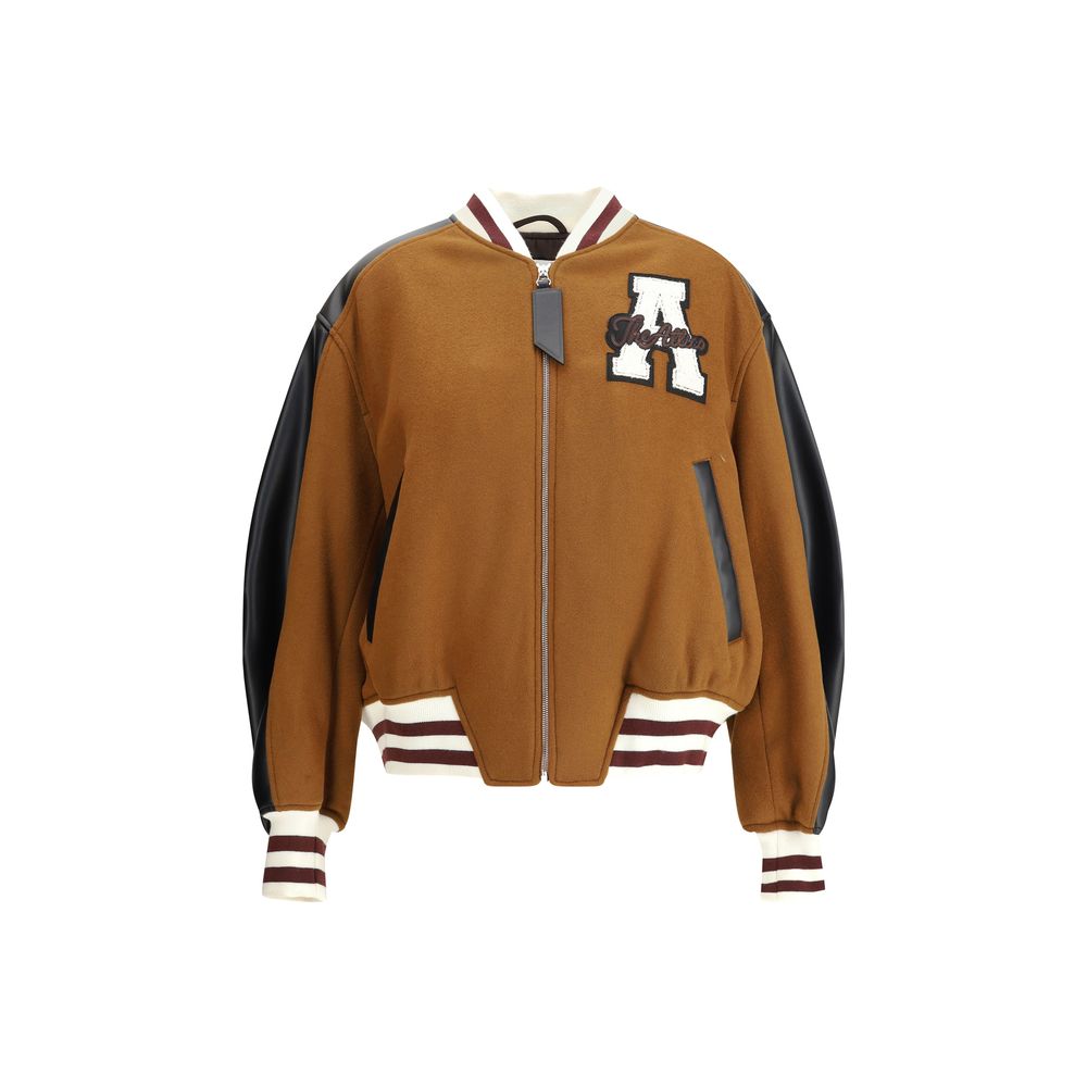 The Attico Brown Fleece Wool Clothing