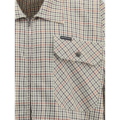 Balenciaga Multicolor Cotton Coat