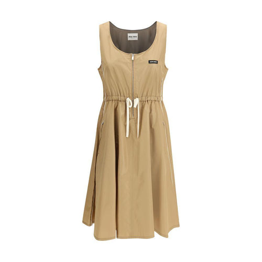 Miu Miu Silk tec Dress MI-MF5873SOOO121GF0A68-IT38 | S