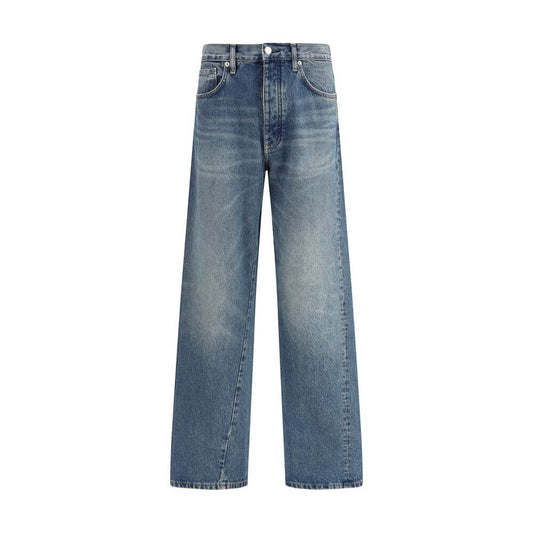 Sunflower Blue Cotton Jeans Denim