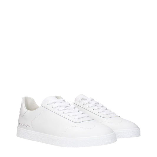Givenchy White Leather Low Tops GI-9237453537545-EU35.5/US5.5