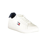 Tommy Hilfiger White Leather Men Sneaker TO-39397-EU40/US7