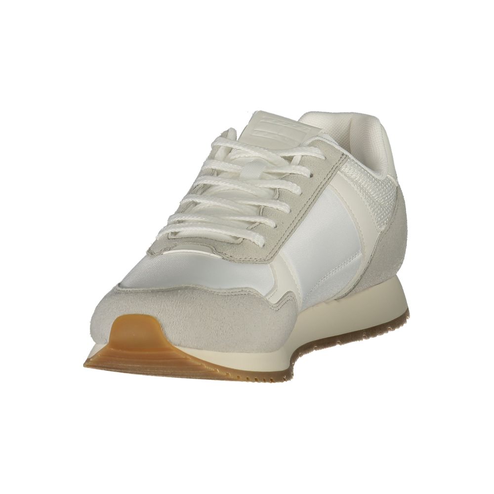 Tommy Hilfiger White Polyester Sneaker