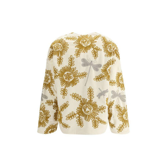 Forte_Forte Embroidered velvet Kimono FO-14039MYCOATF48A3006-II/M