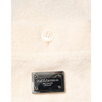 Dolce & Gabbana Ivory Cotton Terry Logo Pocket Polo T-shirt TSH90511-48