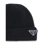 Prada Beanie Hat with logo PR-2HC4263IMF0002-L